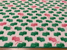 Jacob Cohen Luxury Cotton Pocket Square Handkerchief VW Camper Van Print Bandana