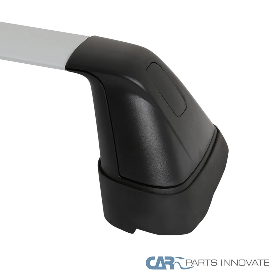 Cross Bar Fits 2008-2014 Subaru WRX Chrome Aluminum Roof Rack Luggage Carrier - Image 4 of 4