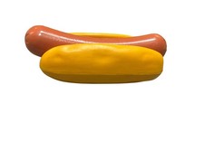 Vintage Realistic Fake Hot Dog Pretend Play Food Kitchen Movie Prop Food