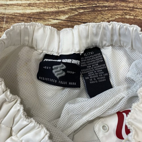 Roca Wear Board Shorts Swim Trunks Youth Boys Size XL White Red Vintage Y2K - Picture 4 of 7