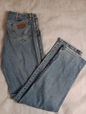 VTG Wrangler Mens Blue Jeans 13MWZGK Cowboy Cut Original Fit 36 x 36