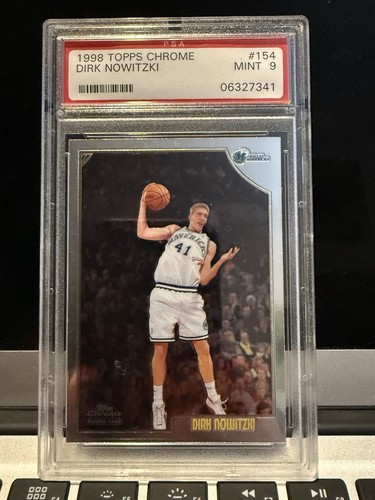 Dirk Nowitzki #154 1998 Topps Chrome card