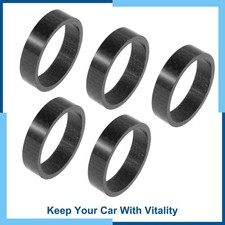 Bicycle Headset Spacers 10mm 31.8mm 1-1/4" Carbon Fiber Gloss Black
