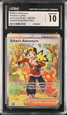 Ethan's Adventure 236/182 SIR - Pokemon Destined Rivals - CGC GEM Mint 10 on eBay