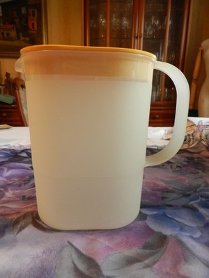 Tupperware Frischequell, Saftkanne, Milchkanne, 1l, gelb/transparent [2243]