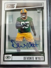 2022 Score Football Cards Checklist 16