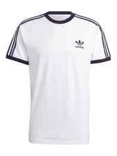 Adidas Originals 3-Stripes T-Shirt White Black Men s Trefoil Tee
