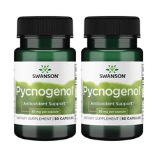 Swanson Pycnogenol 50 mg 50 Caps (2 Pack)