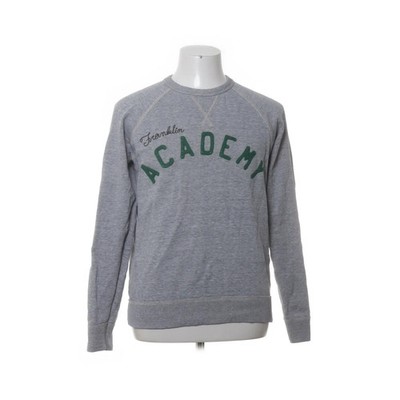 Franklin Marshall, Sweatshirt, Größe: S, VARSITY, Grau, Baumwolle, Print #6lC