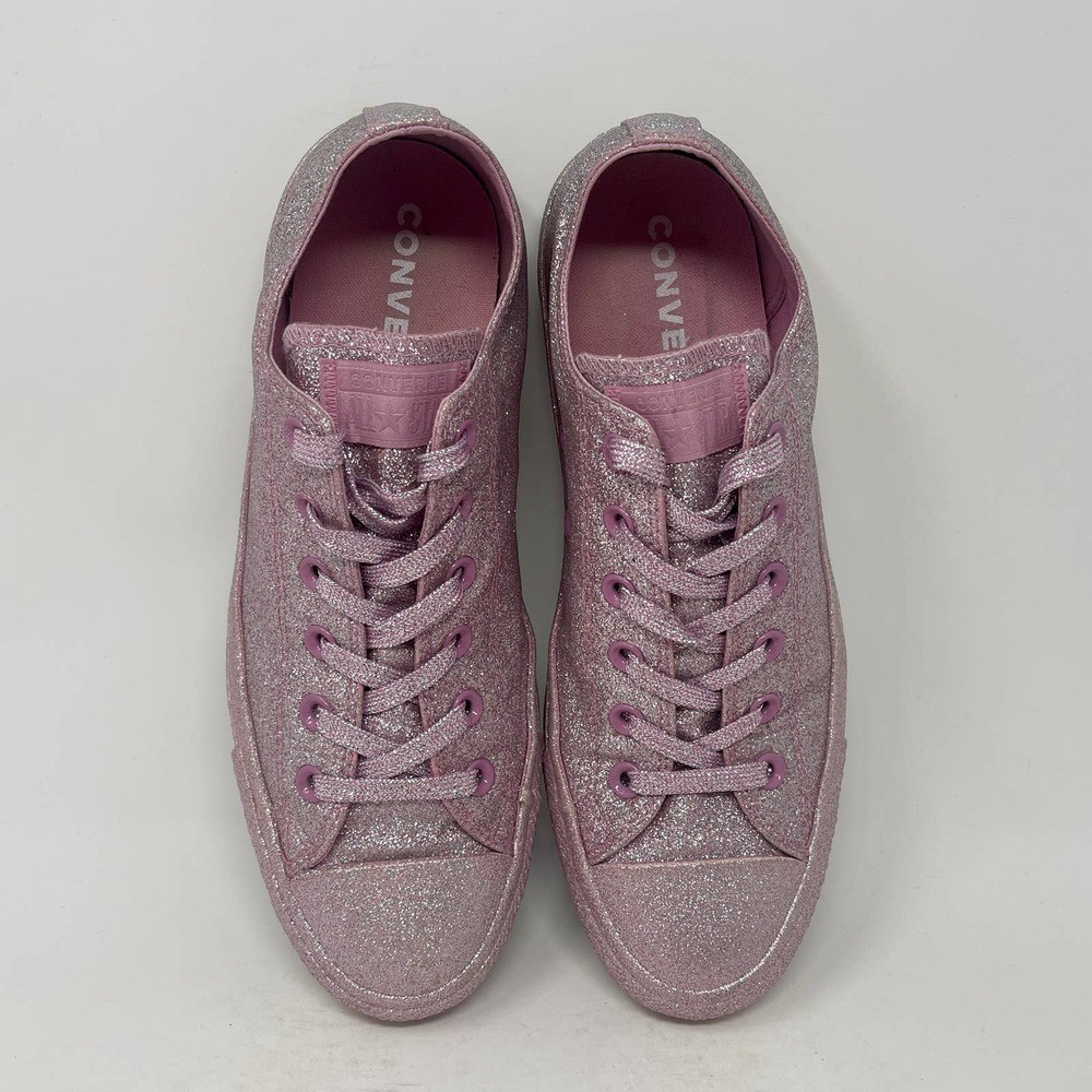 Converse Chuck Taylor All Star Low 'Pink Glitter' Sneakers Womens10 828:K.8.8 thumbnail 11