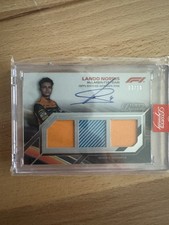 2023 Topps Dynasty Formula 1 Lando Norris Auto Triple Relic #3/10 SDTRA - LNII