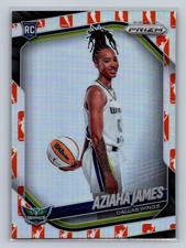 2025 Panini Prizm WNBA #141 Aziaha James WNBA Logo Prizms RC