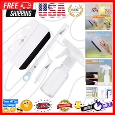 Easy-Apply Window Privacy Film Tools Kit with Felt Squeegee & Detachable Knife