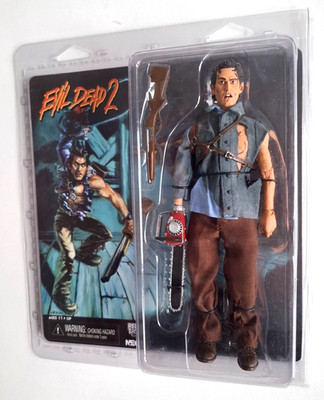 Neca McFarlane Movie Maniacs Cinema of Fear Evil Dead 2 Hero Ash Figur NEU OVP