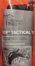 TACTICAL MEDICAL SOLUTIONS SOF TACTICAL TOURNIQUET NSN # 6515-01-530-7015 black