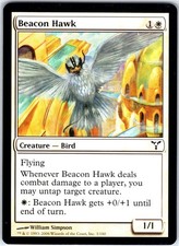 Beacon Hawk 3 C Dissension Magic the Gathering MTG LP