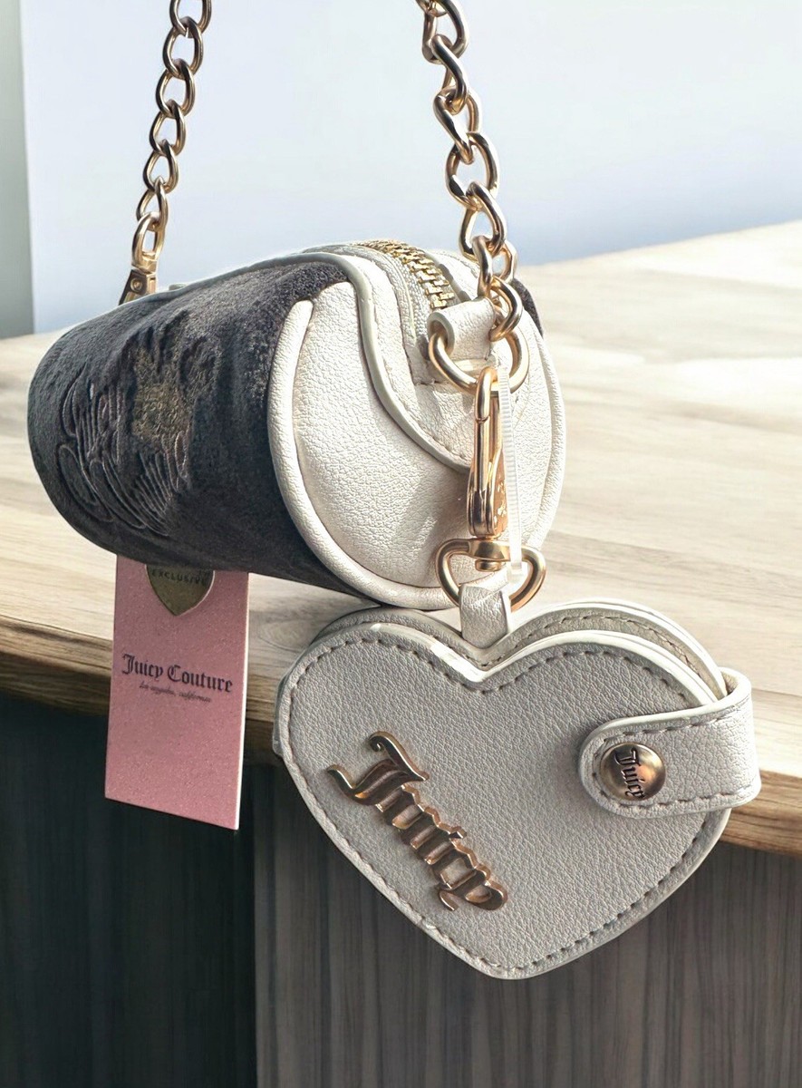 Juicy Couture 'The Key to Juicy' Mini Barrel Bag W/Heart