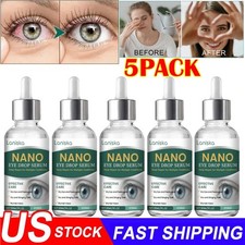 5X Nano Eye Drops Serum,Natural Nano Lubricant Eye Drops for Dry Eye Presbyopia.