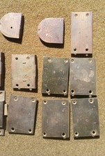 Lot Antique Brass And Other Drawer Door Lock Half Mortis Locks