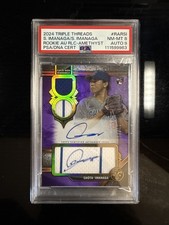 2024 Topps Triple Threads - Rookie Autograph Shota Imanaga RARE #19/75. NM-MT 8