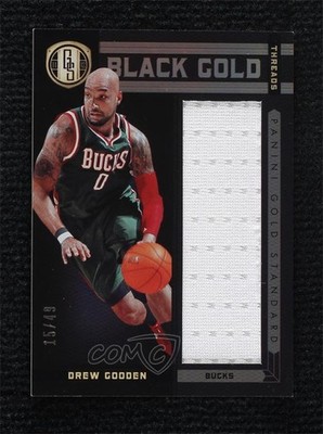 2011-12 Panini Gold Standard Black Gold Threads 15/49 Drew Gooden #BG-14 n8q