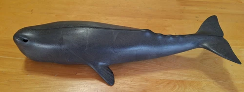 PLAYMOBIL VINTAGE GIANT SPERM WHALE from 4489 OPEN MOUTH FITS FIGURES 14"