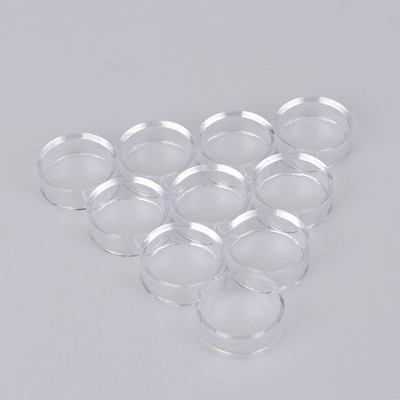 10PCS Acrylic Clear Display Stand Sphere Holder For Crystal Ball Base^ ZR