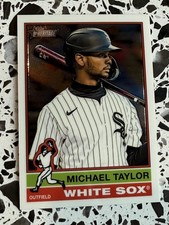 2025 Topps Heritage High Number - Michael Taylor #669 Chrome Refractor
