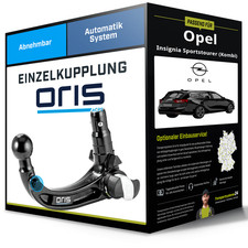 Abnehmbare Anhängerkupplung für OPEL Insignia Sports Tourer 17- Typ Z18 Oris AHK