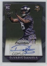 2015 Panini Prizm Rookie Signatures Davaris Daniels #RS-DD Auto 1p5