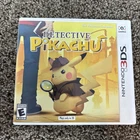 Detective Pikachu (Nintendo 3DS, 2018) CIB Complete In Box