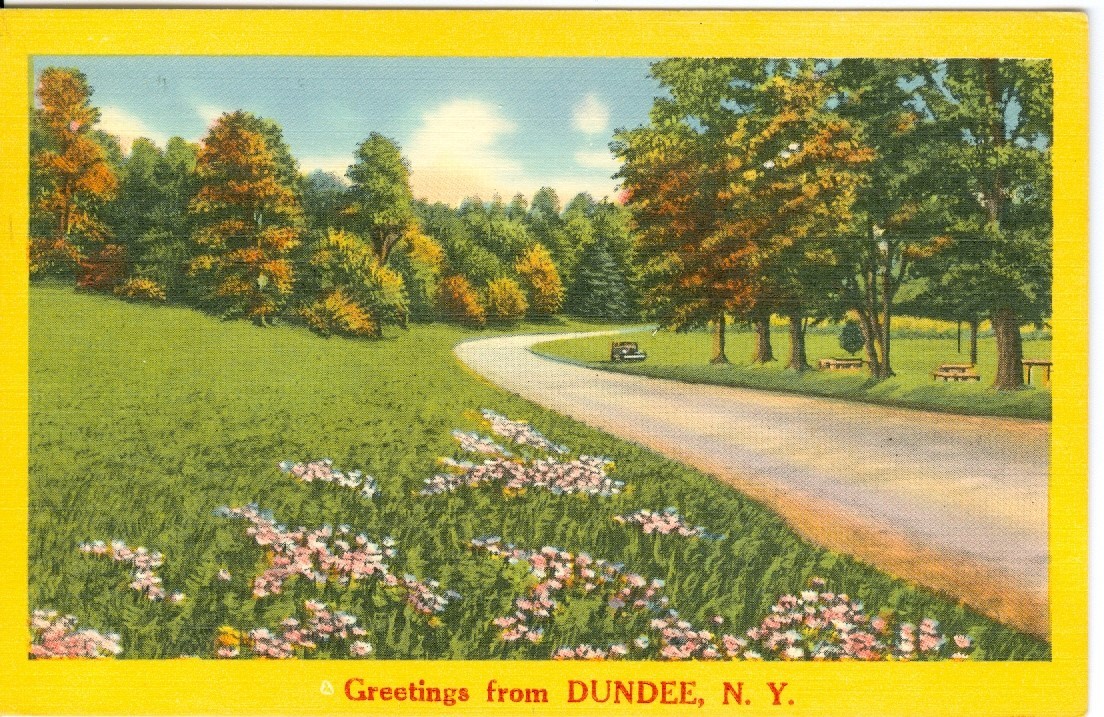 Dundee. NY Country Road Greetings from Dundee eBay