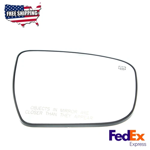 Mirror Glass Heated Passenger Side Fits 2014-2023 Nissan Rogue Pathfinder Murano