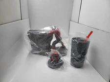 2 MINT NEW Red Hulk  Popcorn Bucket & Drinking Cup Captain America Brave  World