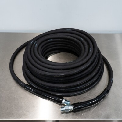 #ad 100#x27; Kobrajet Pressure Washer Hose Black 3 8quot; 100 Foot $169.95
