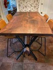 X-BEAM METAL TABLE/BENCH/DESK LEGS - INDUSTRIAL STRENGTH STEEL BASES - Diamond