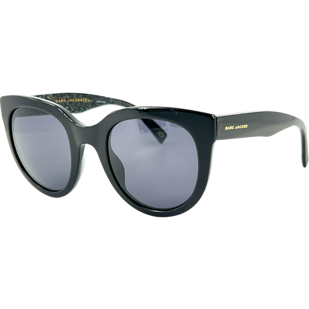 NEW MARC JACOBS MARC 233/S 51/24/145 BLK FUCHSIA GLITTER SUNGLASSES Marc Jacobs Sunglasses MARC 233/S | Designer Frames Outlet main image 3
