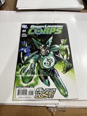 Green Lantern Corps #22  2008  C10 8.0