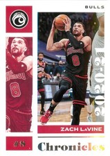 Zach LaVine 2020-21 Panini Chronicles Basketball Chronicles Base Card #4 Bulls