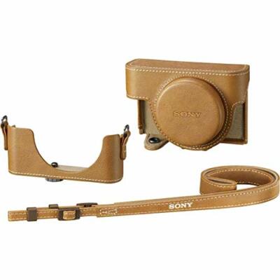 SONY Camera Jacket Leather Case for RX100 Series Beige LCJ-RXK CC