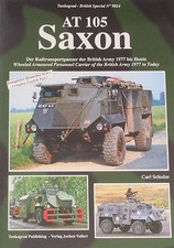 SAXON MILITARY VEHICLE Armoured Personnel Carrier NEW British Army AT 105 APC