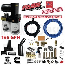 Fass Titanium 165 Gph Fuel Lift Pump System Fits 19-20 Dodge Ram Cummins Diesel