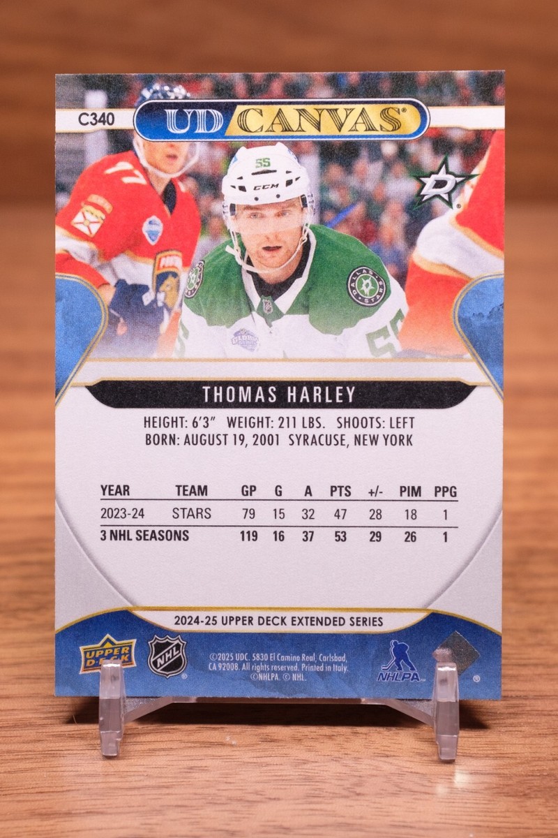 UPPER DECK NHLカード TRILOGY THOMAS HARLEY STARS 042/199 #108 送料無料 中古 IT1 s-l1200.jpg