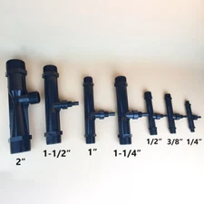 UPVC Venturi Injector Fertilizer Irrigation Agriculture Mixer 1/4" - 2" BSP