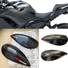 carbon fiber storage tank slider protection cover For Kawasaki Ninja 650 Z650