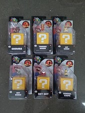The Super Mario Bros Movie 1  Mini Figures Set of 6 - Mario Shy Dry Koopa Goomba
