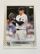 2022 Topps Baseball Gold Stars #382 - Jordan Montgomery - New York Yankees
