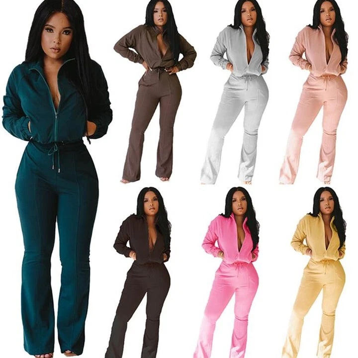 Bell bottom tracksuit sales