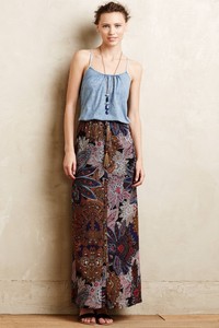 paisley maxi skirts