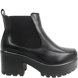 platform chelsea boots womens